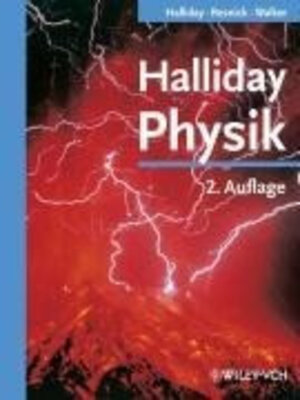 Buchcover Halliday Physik | David Halliday | EAN 9783527406456 | ISBN 3-527-40645-X | ISBN 978-3-527-40645-6