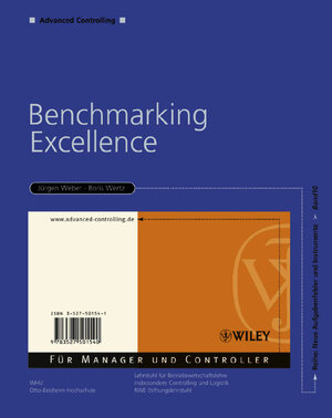 Buchcover Benchmarking Excellence | Jürgen Weber | EAN 9783527501540 | ISBN 3-527-50154-1 | ISBN 978-3-527-50154-0
