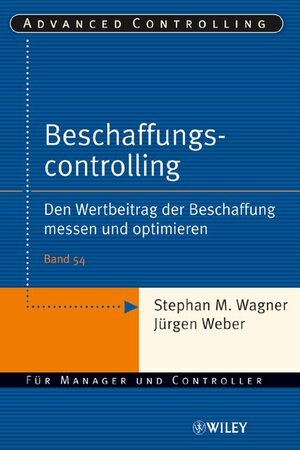 Buchcover Beschaffungscontrolling | Stephan M. Wagner | EAN 9783527502639 | ISBN 3-527-50263-7 | ISBN 978-3-527-50263-9