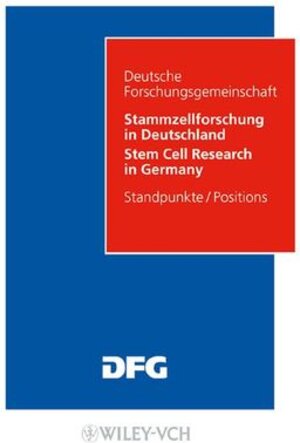 Buchcover Stammzellforschung in Deutschland. Möglichkeiten und Perspektiven  | EAN 9783527611157 | ISBN 3-527-61115-0 | ISBN 978-3-527-61115-7
