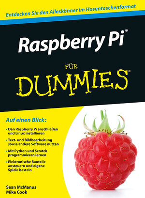 Buchcover Raspberry Pi für Dummies | Sean McManus | EAN 9783527681211 | ISBN 3-527-68121-3 | ISBN 978-3-527-68121-1
