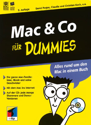 Buchcover Mac & Co für Dummies | David Pogue | EAN 9783527700165 | ISBN 3-527-70016-1 | ISBN 978-3-527-70016-5