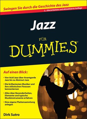 Buchcover Jazz für Dummies | Dirk Sutro | EAN 9783527702954 | ISBN 3-527-70295-4 | ISBN 978-3-527-70295-4