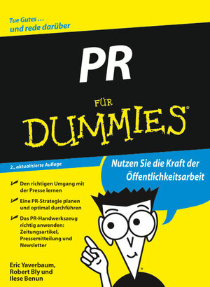 Buchcover PR für Dummies | Eric Yaverbaum | EAN 9783527702961 | ISBN 3-527-70296-2 | ISBN 978-3-527-70296-1
