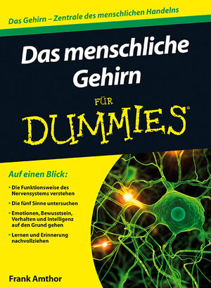 Buchcover Das menschliche Gehirn für Dummies | Frank Amthor | EAN 9783527709137 | ISBN 3-527-70913-4 | ISBN 978-3-527-70913-7