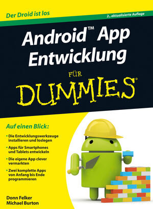 Buchcover Android App Entwicklung für Dummies | Michael Burton | EAN 9783527709168 | ISBN 3-527-70916-9 | ISBN 978-3-527-70916-8