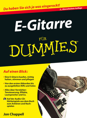 Buchcover E-Gitarre für Dummies | Jon Chappell | EAN 9783527711369 | ISBN 3-527-71136-8 | ISBN 978-3-527-71136-9
