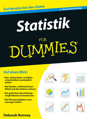 Buchcover Statistik für Dummies | Deborah J. Rumsey | EAN 9783527711567 | ISBN 3-527-71156-2 | ISBN 978-3-527-71156-7
