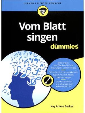 Buchcover Vom Blatt singen für Dummies | Kay Ariane Becker | EAN 9783527712601 | ISBN 3-527-71260-7 | ISBN 978-3-527-71260-1