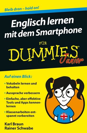 Buchcover Englisch lernen mit dem Smartphone für Dummies Junior | Rainer Schwabe | EAN 9783527713691 | ISBN 3-527-71369-7 | ISBN 978-3-527-71369-1