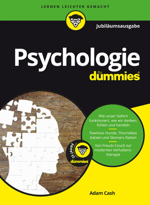 Buchcover Psychologie für Dummies Jubiläumsausgabe | Adam Cash | EAN 9783527713752 | ISBN 3-527-71375-1 | ISBN 978-3-527-71375-2