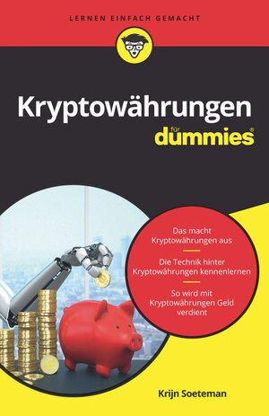 Buchcover Kryptowährungen für Dummies | Krijn Soeteman | EAN 9783527716272 | ISBN 3-527-71627-0 | ISBN 978-3-527-71627-2