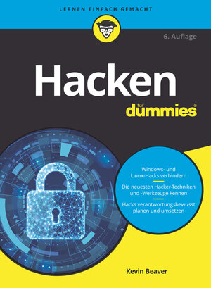 Buchcover Hacken für Dummies | Kevin Beaver | EAN 9783527717958 | ISBN 3-527-71795-1 | ISBN 978-3-527-71795-8