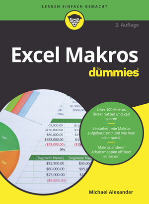 Buchcover Excel Makros für Dummies | Michael Alexander | EAN 9783527718412 | ISBN 3-527-71841-9 | ISBN 978-3-527-71841-2