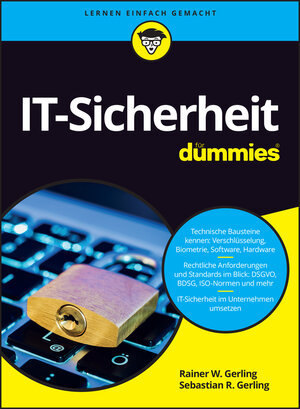 Buchcover IT-Sicherheit für Dummies | Rainer W. Gerling | EAN 9783527718528 | ISBN 3-527-71852-4 | ISBN 978-3-527-71852-8