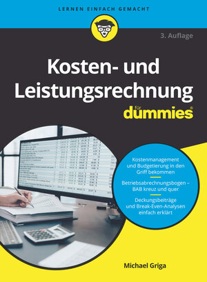 Buchcover Kosten- und Leistungsrechnung für Dummies | Michael Griga | EAN 9783527720101 | ISBN 3-527-72010-3 | ISBN 978-3-527-72010-1