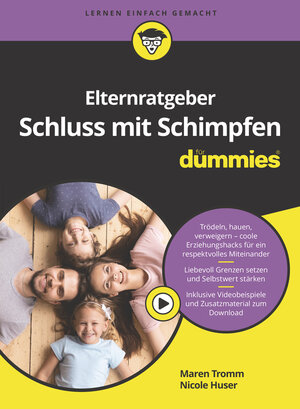 Buchcover Elternratgeber Schluss mit Schimpfen für Dummies | Maren Tromm | EAN 9783527720583 | ISBN 3-527-72058-8 | ISBN 978-3-527-72058-3