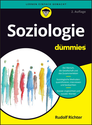 Buchcover Soziologie für Dummies 2A | Rudolf Richter | EAN 9783527723423 | ISBN 3-527-72342-0 | ISBN 978-3-527-72342-3