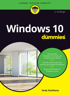 Buchcover Windows 10 für Dummies | Andy Rathbone | EAN 9783527808090 | ISBN 3-527-80809-4 | ISBN 978-3-527-80809-0