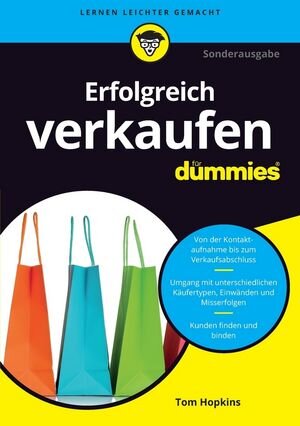 Buchcover Erfolgreich verkaufen für Dummies | Tom Hopkins | EAN 9783527811137 | ISBN 3-527-81113-3 | ISBN 978-3-527-81113-7