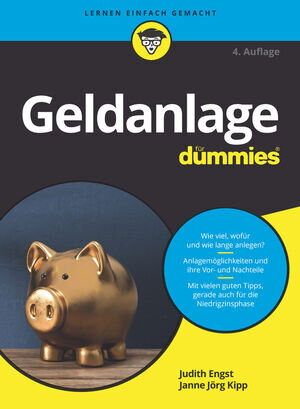 Buchcover Geldanlage für Dummies | Judith Engst | EAN 9783527833962 | ISBN 3-527-83396-X | ISBN 978-3-527-83396-2