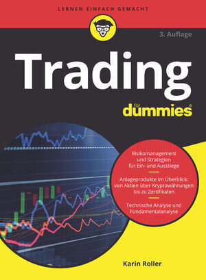 Buchcover Trading für Dummies | Karin Roller | EAN 9783527836055 | ISBN 3-527-83605-5 | ISBN 978-3-527-83605-5