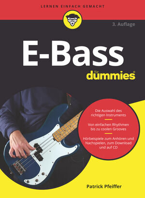 Buchcover E-Bass für Dummies | Patrick Pfeiffer | EAN 9783527838196 | ISBN 3-527-83819-8 | ISBN 978-3-527-83819-6
