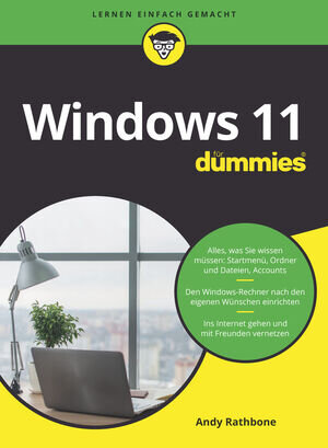 Buchcover Windows 11 für Dummies | Andy Rathbone | EAN 9783527838318 | ISBN 3-527-83831-7 | ISBN 978-3-527-83831-8