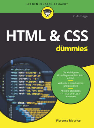 Buchcover HTML & CSS für Dummies | Florence Maurice | EAN 9783527840267 | ISBN 3-527-84026-5 | ISBN 978-3-527-84026-7