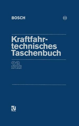 Buchcover Kraftfahrtechnisches Taschenbuch  | EAN 9783528038762 | ISBN 3-528-03876-4 | ISBN 978-3-528-03876-2