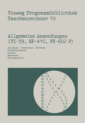 Buchcover Allgemeine Anwendungen (TI-59, HP-41 C, FX-602 P) | Norbert Hoffmann | EAN 9783528043117 | ISBN 3-528-04311-3 | ISBN 978-3-528-04311-7