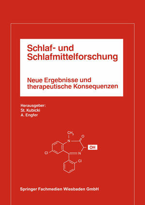 Buchcover Schlaf- und Schlafmittelforschung | Stanislaw Kubicki | EAN 9783528079871 | ISBN 3-528-07987-8 | ISBN 978-3-528-07987-1