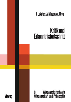 Buchcover Kritik und Erkenntnisfortschritt  | EAN 9783528083335 | ISBN 3-528-08333-6 | ISBN 978-3-528-08333-5