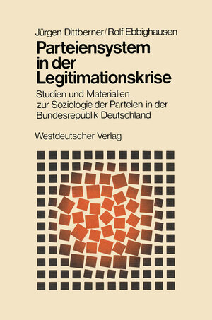 Buchcover Parteiensystem in der Legitimationskrise  | EAN 9783531112121 | ISBN 3-531-11212-0 | ISBN 978-3-531-11212-1