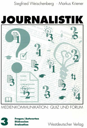 Buchcover Journalistik | Markus Kriener | EAN 9783531131535 | ISBN 3-531-13153-2 | ISBN 978-3-531-13153-5