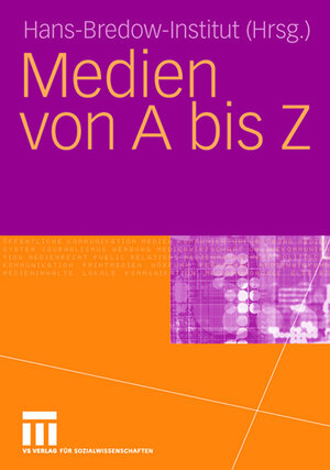 Buchcover Medien von A bis Z  | EAN 9783531144177 | ISBN 3-531-14417-0 | ISBN 978-3-531-14417-7