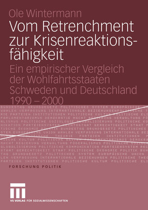 Buchcover Vom Retrenchment zur Krisenreaktionsfähigkeit | Ole Wintermann | EAN 9783531146096 | ISBN 3-531-14609-2 | ISBN 978-3-531-14609-6