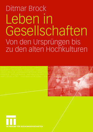 Buchcover Leben in Gesellschaften | Ditmar Brock | EAN 9783531149271 | ISBN 3-531-14927-X | ISBN 978-3-531-14927-1