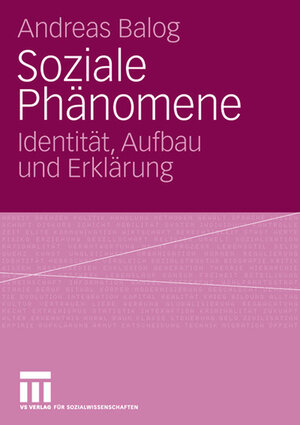 Buchcover Soziale Phänomene | Andreas Balog | EAN 9783531150321 | ISBN 3-531-15032-4 | ISBN 978-3-531-15032-1