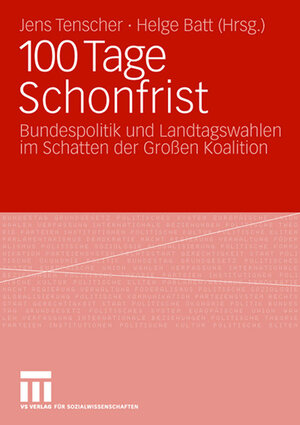 Buchcover 100 Tage Schonfrist  | EAN 9783531151977 | ISBN 3-531-15197-5 | ISBN 978-3-531-15197-7