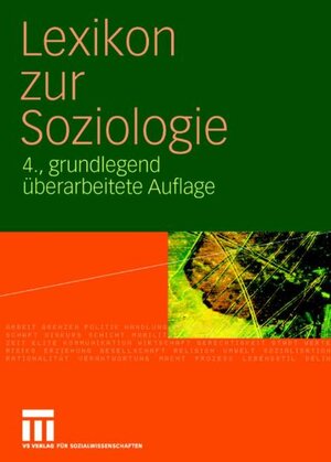 Buchcover Lexikon zur Soziologie  | EAN 9783531155739 | ISBN 3-531-15573-3 | ISBN 978-3-531-15573-9