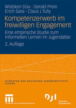 Buchcover Kompetenzerwerb im freiwilligen Engagement | Wiebken Düx | EAN 9783531163796 | ISBN 3-531-16379-5 | ISBN 978-3-531-16379-6