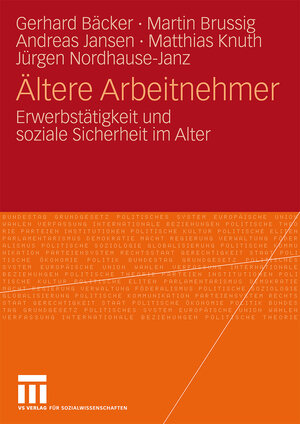 Buchcover Ältere Arbeitnehmer | Gerhard Freiling | EAN 9783531169309 | ISBN 3-531-16930-0 | ISBN 978-3-531-16930-9
