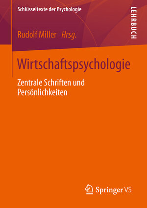 Buchcover Wirtschaftspsychologie  | EAN 9783531169545 | ISBN 3-531-16954-8 | ISBN 978-3-531-16954-5