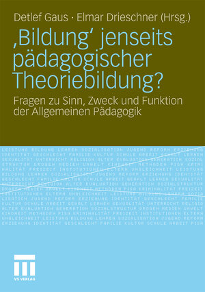 Buchcover ‚Bildung‘ jenseits pädagogischer Theoriebildung?  | EAN 9783531171258 | ISBN 3-531-17125-9 | ISBN 978-3-531-17125-8