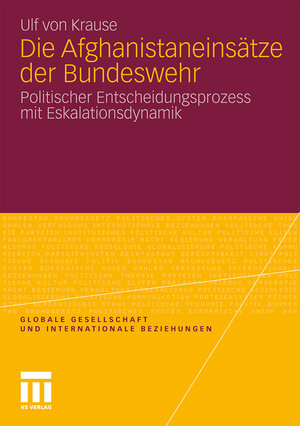 Buchcover Die Afghanistaneinsätze der Bundeswehr | Ulf von Krause | EAN 9783531178554 | ISBN 3-531-17855-5 | ISBN 978-3-531-17855-4