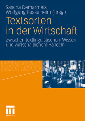Buchcover Textsorten in der Wirtschaft  | EAN 9783531178691 | ISBN 3-531-17869-5 | ISBN 978-3-531-17869-1