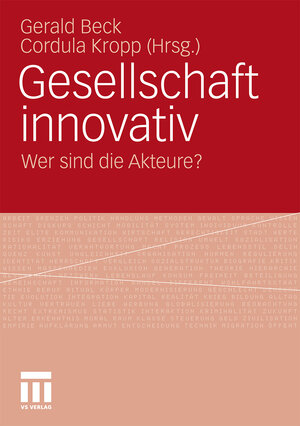 Buchcover Gesellschaft innovativ  | EAN 9783531181936 | ISBN 3-531-18193-9 | ISBN 978-3-531-18193-6
