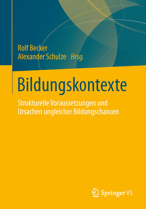 Buchcover Bildungskontexte  | EAN 9783531182261 | ISBN 3-531-18226-9 | ISBN 978-3-531-18226-1
