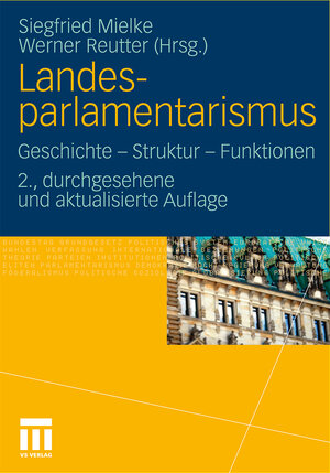 Buchcover Landesparlamentarismus  | EAN 9783531183626 | ISBN 3-531-18362-1 | ISBN 978-3-531-18362-6